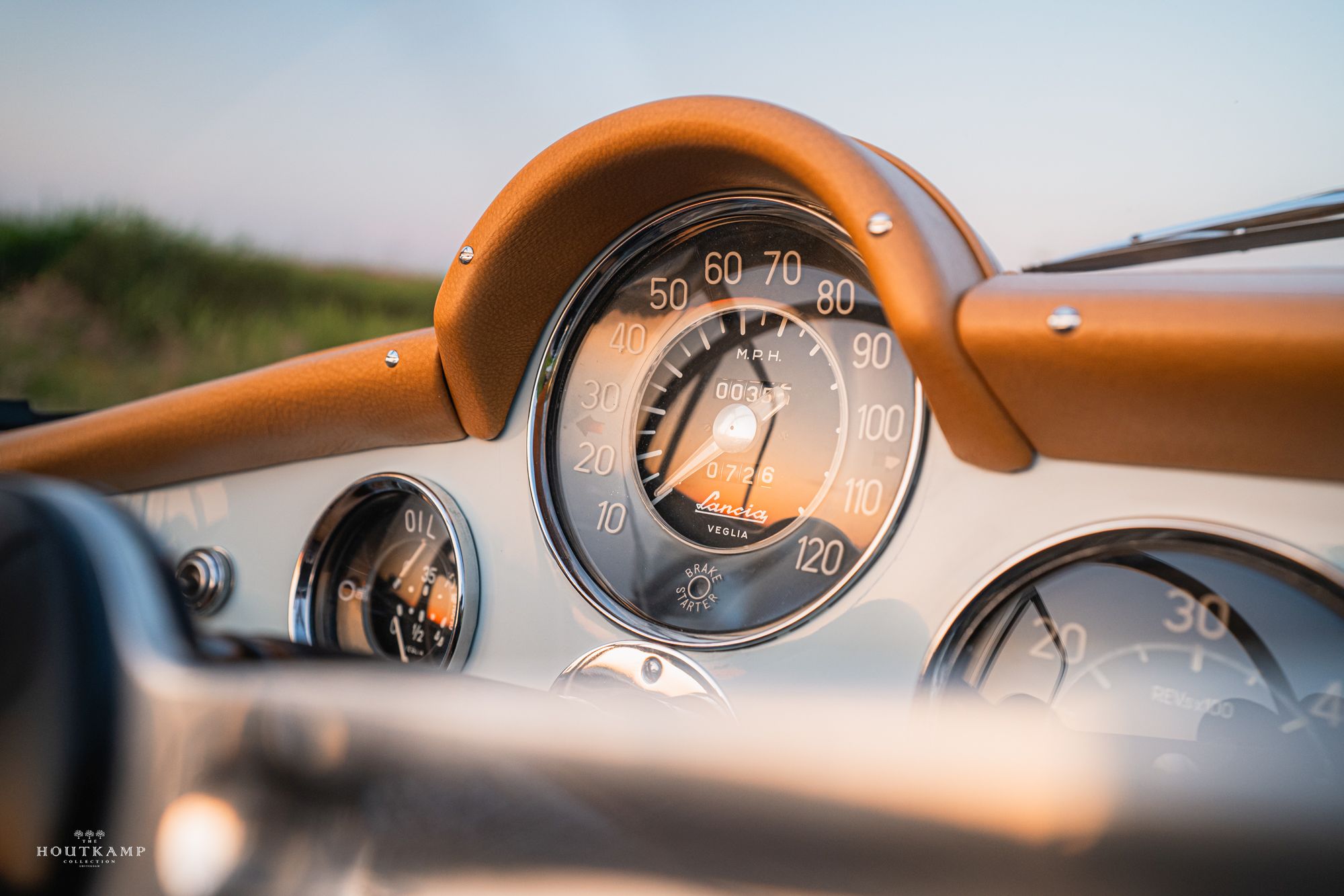 1955 Lancia B24S Spider America avec son hard-top